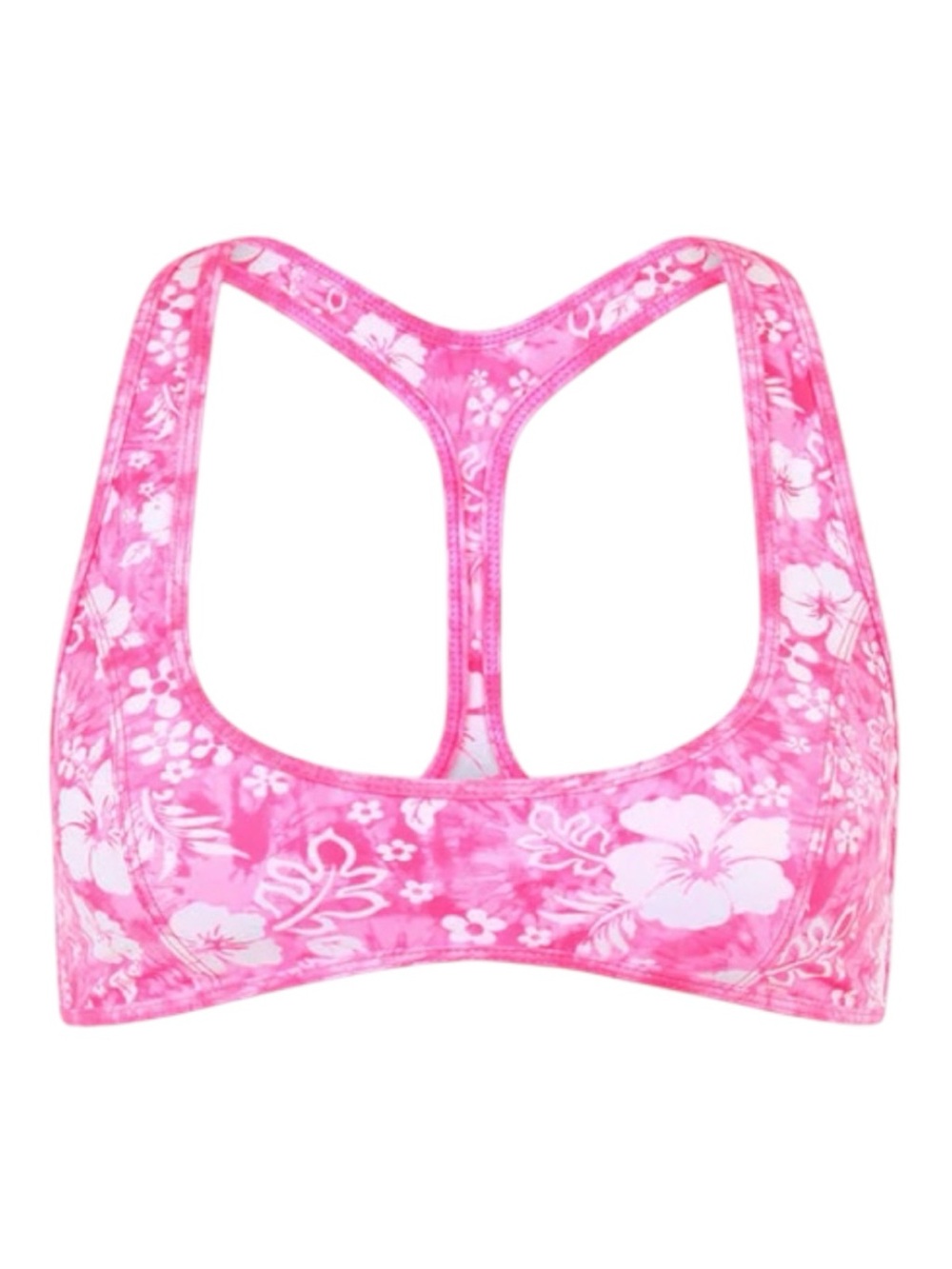 Kulani Kinis Bind Action Back Bikini Top Island Blush Small Recycled BNWT
